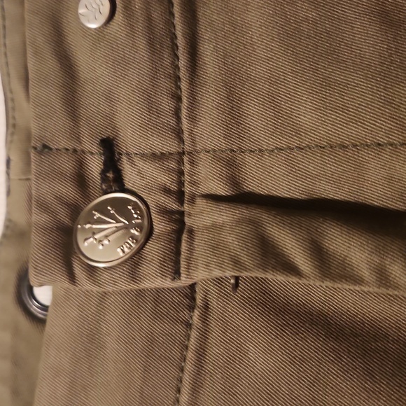 Rag & bone army green classic chino size 25 fringe bottom - Picture 3 of 9